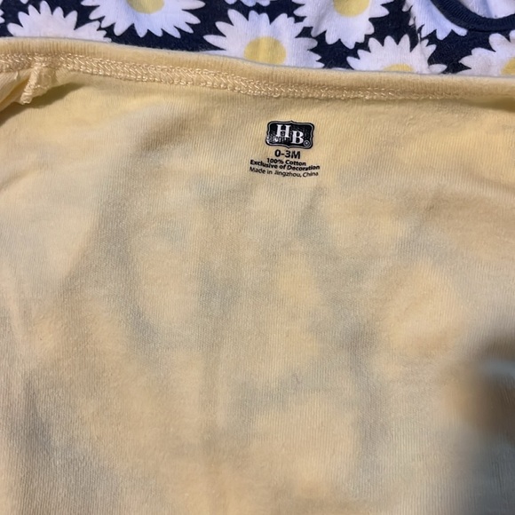 HB sunflower dress with cardigan size 0-3 months - Picture 3 of 3